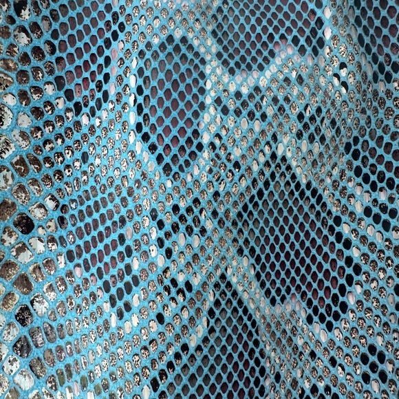 Sorial New York Blue Snake Tote Bag - Picture 3 of 10